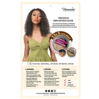 Thumbnail for H1452 RIVIERA Premium Brazilian Human Hair Lace Front Wig by Vanessa