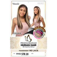 Thumbnail for H1452 STR 20 Premium Brazilian Human Hair Lace Front Wig by Vanessa