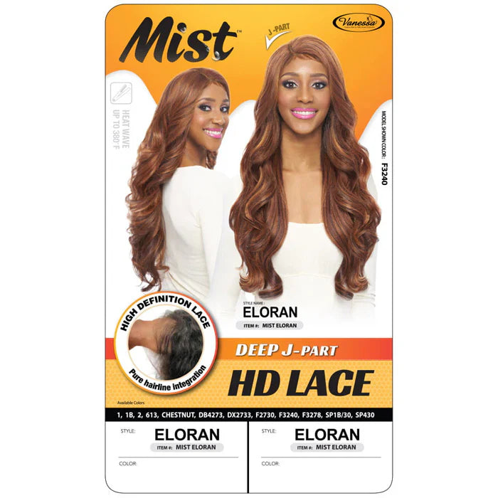 Vanessa Mist Deep J-Part HD Lace Wig Eloran