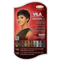 Thumbnail for Vanessa Heat Wave Premium High Heat Fiber Blend Wig - VILA