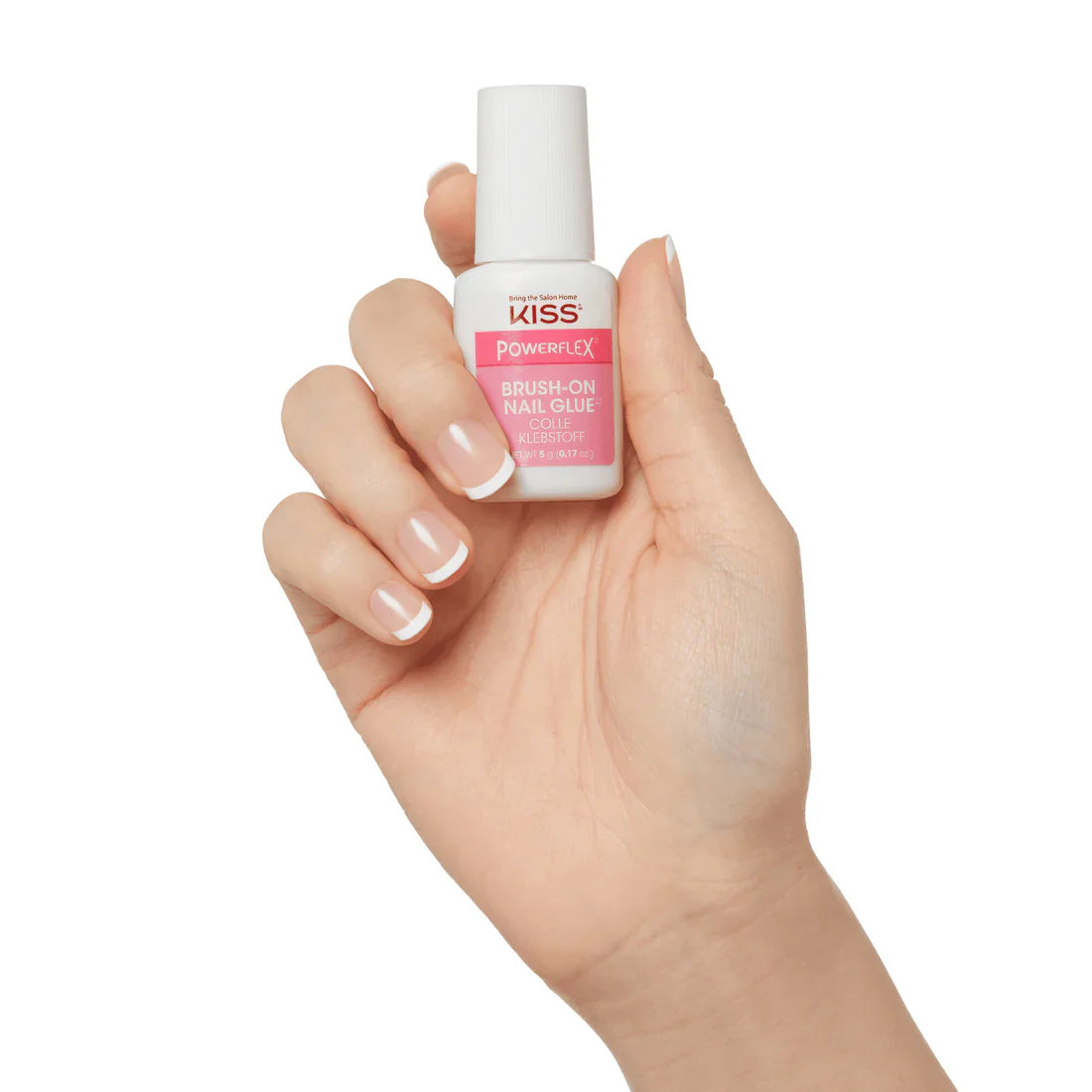 KISS PowerFlex Brush-On Nail Glue Net Wt. 5 g (0.17 oz.)