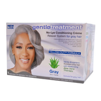 Thumbnail for Gentle Treatment No-Lye Conditioning Crème Relaxer for Gray Hair – 1 Application - Elevate Styles