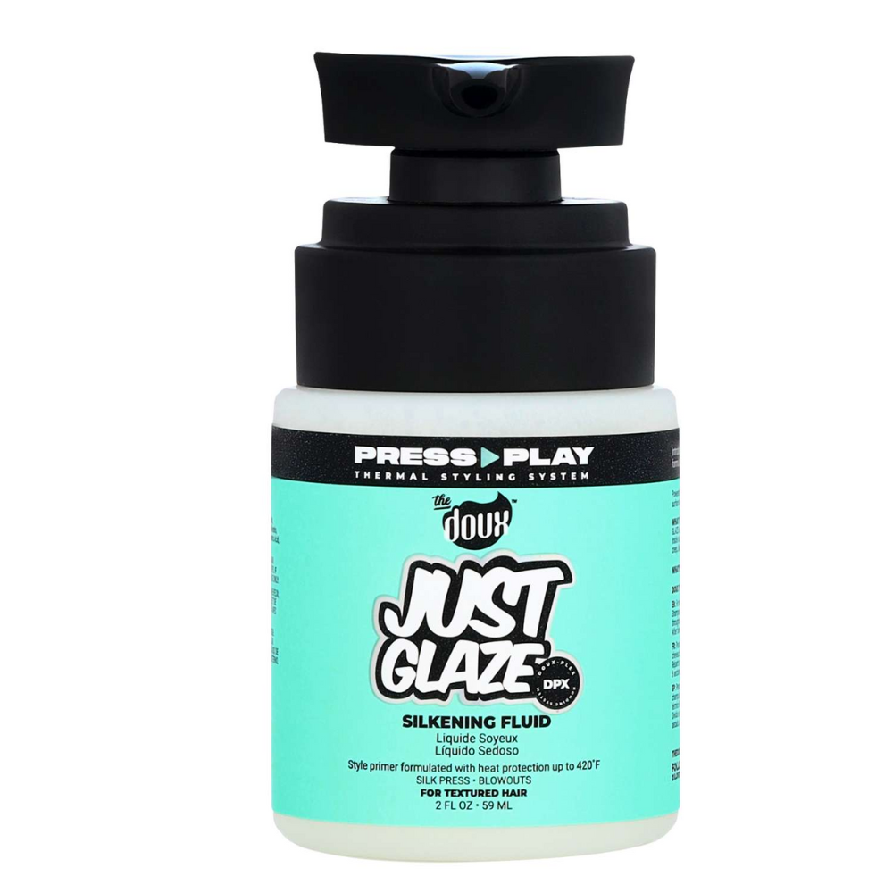 The Doux Just Glaze Silkening Fluid – 2 oz - Elevate Styles