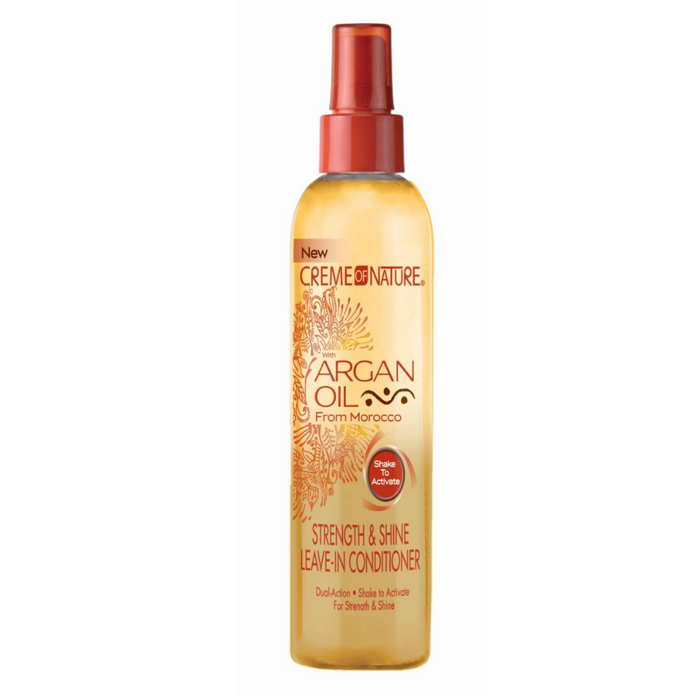 Creme of Nature Argan Oil Strength & Shine Leave-In Conditioner 8.45 oz - Elevate Styles