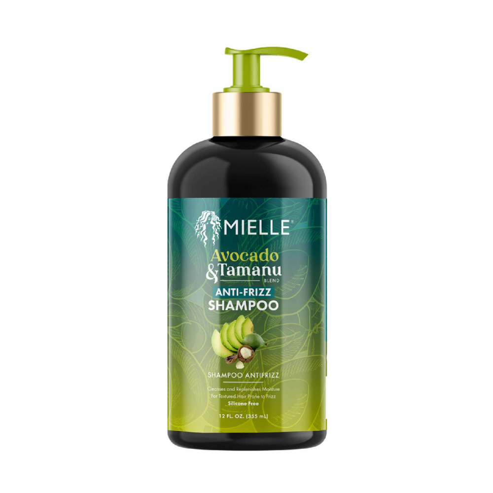Mielle Avocado & Tamanu Anti-Frizz Shampoo – 12 oz - Elevate Styles