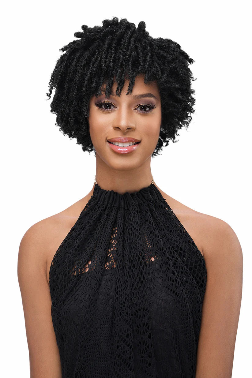Sensual Vella Vella Synthetic Kinky Curly Bob Wig Zarah - Elevate Styles