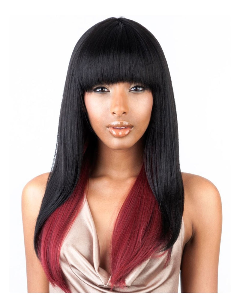 Mane Concept Brazilian Brown Sugar Remi Human Hair Mix Wig BS103 - Elevate Styles