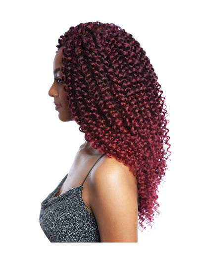 Mane Concept Afri Naptural 3X Pre-Stretched Crochet Braid Caribbean Water Wave 14" CB3P12 - Elevate Styles
