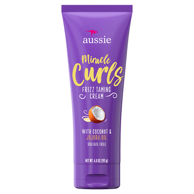 Aussie Miracle Curls Frizz Taming Cream 6.8 Oz - Elevate Styles