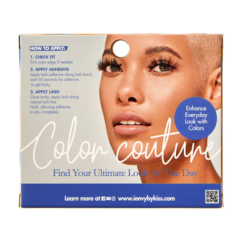 I Envy by Kiss Color Couture Faux Tint Faux Mink Lashes IC11 - Elevate Styles