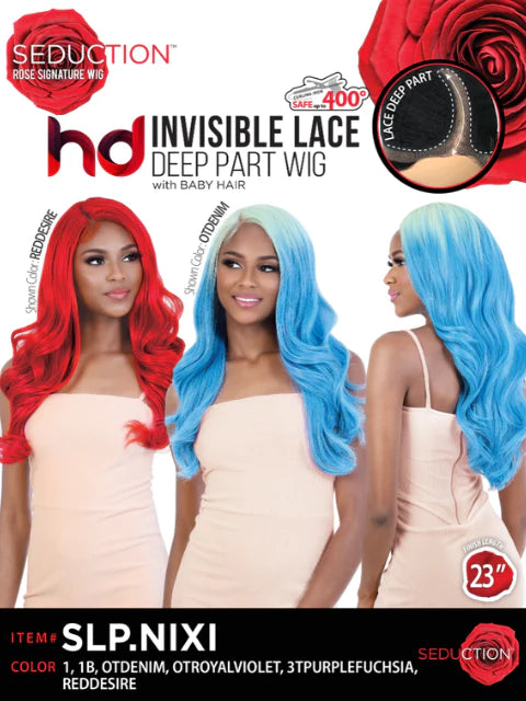 Beshe Seduction HD Invisible Lace Deep Part Lace Front Wig SLP.NIXI - Elevate Styles