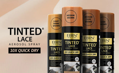 Ebin Tinted Lace Aerosol Spray 10X Quick Dry Pin Point 3.38 Oz - Elevate Styles
