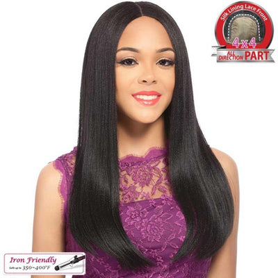 Its A Wig Synthetic 4x4 Lace Part Swiss Lace Front Wig Soprano - Elevate Styles
