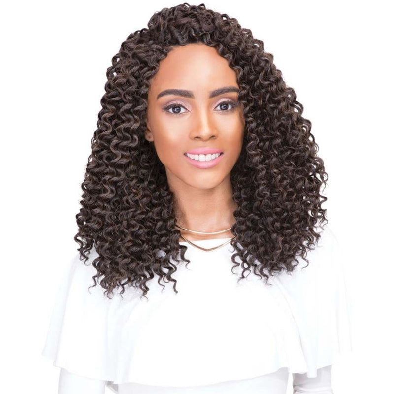 Janet Collection Hair Braid 3X Value Pack Insta-Weave 2 Braid Twin Loop W2B Wand Curl 18"