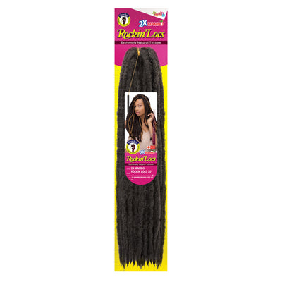 Janet Collection Crochet Braid 2X Mambo Rockin' Locs 20" COLOR 33 ONLY - Elevate Styles
