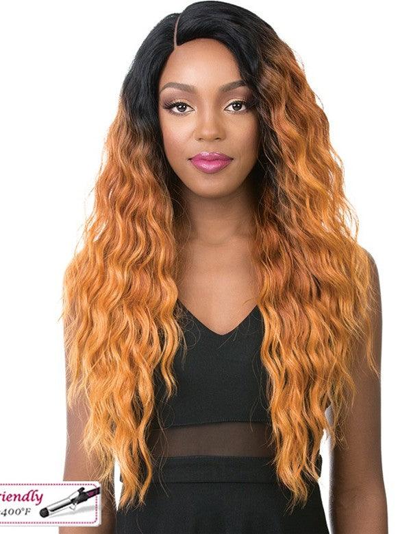 Its a Wig Synthetic Lace Front Wig Swiss Lace Sun Dance - Elevate Styles