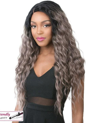 Its a Wig Synthetic Lace Front Wig Swiss Lace Sun Dance - Elevate Styles
