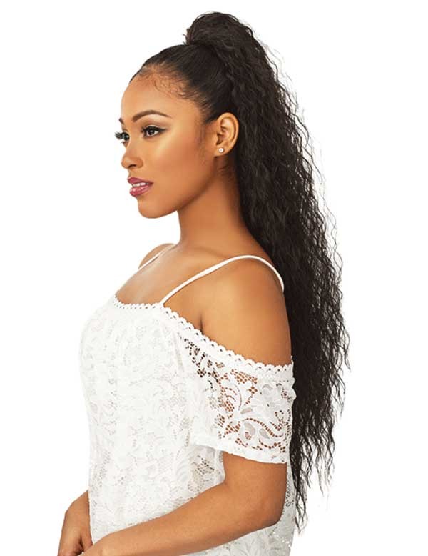 Sensationnel Synthetic Ponytail Instant Pony French Wave 30" - Elevate Styles