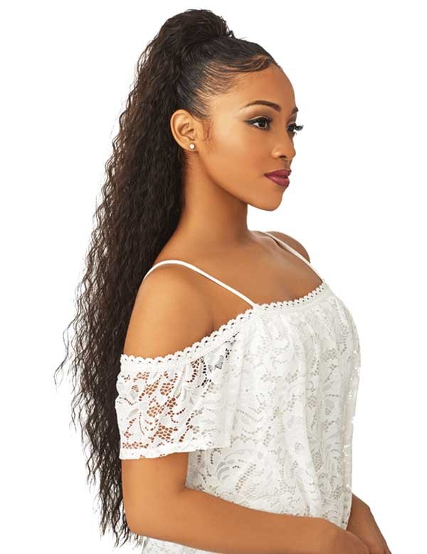 Sensationnel Synthetic Ponytail Instant Pony French Wave 30" - Elevate Styles