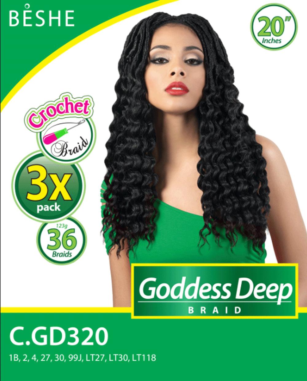 Beshe Goddess Loc Deep Crochet Braid C.GD320 - Elevate Styles