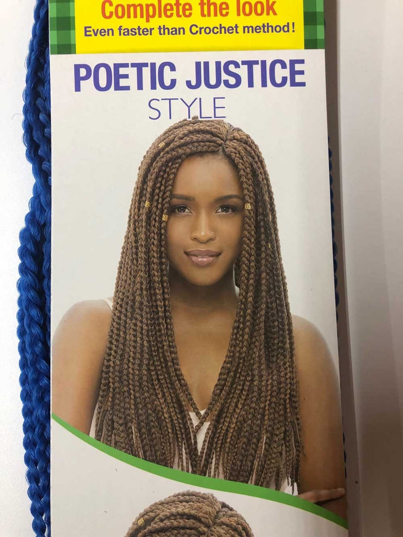 Janet Collection Synthetic 3S MEDIUM MAMBO BOX BRAID WEAVING 20" - Elevate Styles