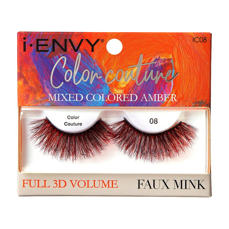 I Envy by Kiss Color Couture Faux Mink Lashes IC08 - Elevate Styles