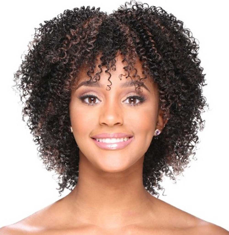 Sensual Collection Vella Vella Collection Synthetic Kinky Curly Bob Wig Jessie - Elevate Styles