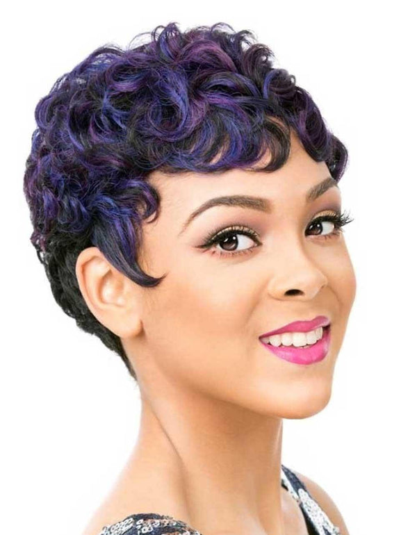 Its A Wig Real Hair Line Short Pixie Synthetic Wig - Nuna - M2/4
