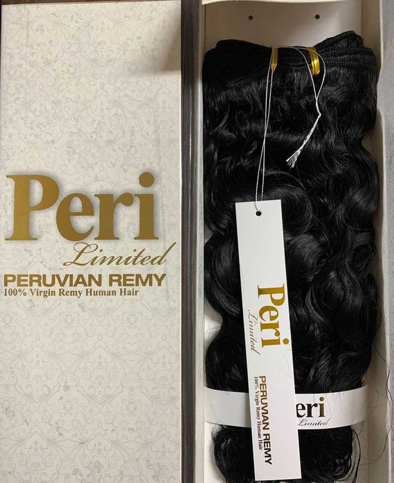 Peri™ Limited Peruvian Remy 100% Virgin Remy Hair Russian Wave Weaving 12" - Elevate Styles