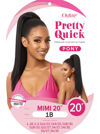 Thumbnail for Outre Pretty Quick Pony Ponytail  MIMI 20 - Elevate Styles