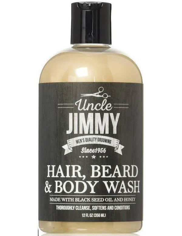 Uncle Jimmy Hair, Bread & Body Wash 12fl oz. - Elevate Styles