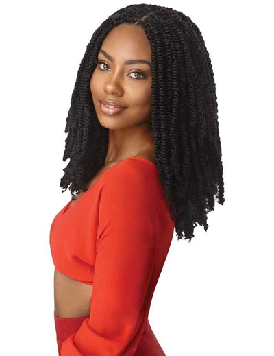 Outre X-Pression Twisted-Up Crochet Braid - 3x Pack Springy Afro Twist 16" - Elevate Styles