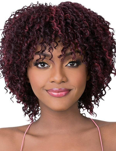 Its A Wig Quality Wig Kinky Coily Wig Jazzy Girl - Elevate Styles
