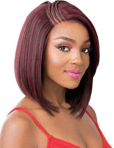 Its A Wig Pre-Braided S Lace T Braided Part Lace Front Wig Malibu - Elevate Styles

