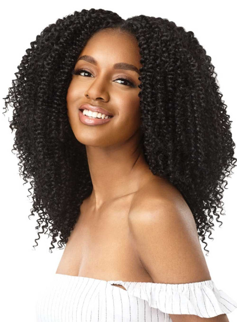 Outre Big Beautiful Hair Clip-In 9 Pcs 4A Kinky Curl 10" - Elevate Styles