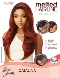Thumbnail for Outre Melted Hairline Collection - Swiss Lace Front Wig Catalina - Elevate Styles