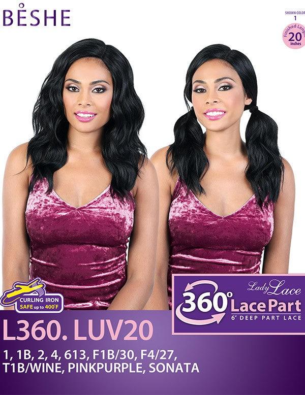 Beshe Lady Lace 360 Lace Part 6" DEEP PARTING L360 LUV20 - Elevate Styles