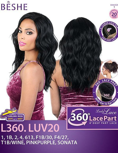 Beshe Lady Lace 360 Lace Part 6" DEEP PARTING L360 LUV20 - Elevate Styles
