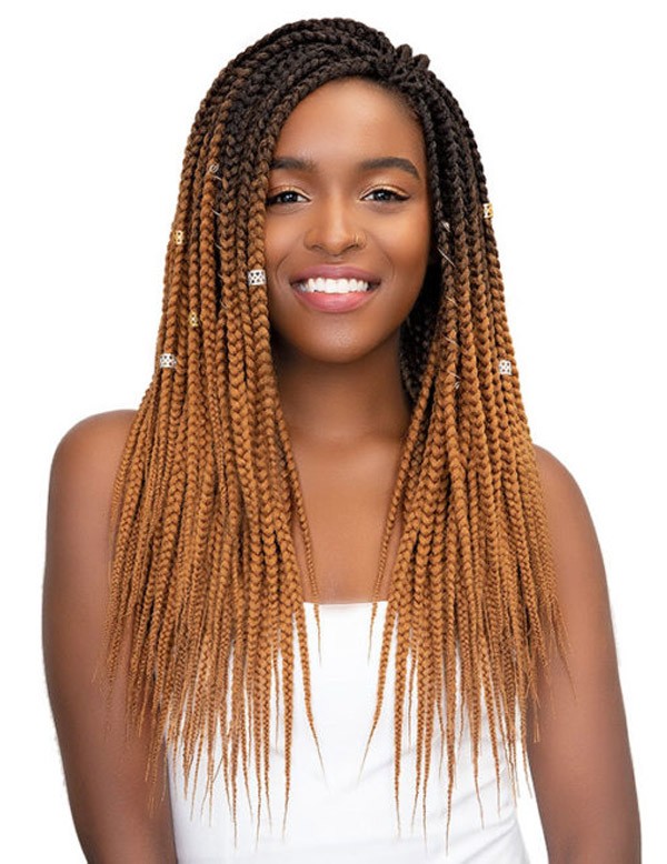 Janet Collection Super Caribe Unicorn Braid Pre-Stretched 3X Braiding Hair 48" - Elevate Styles