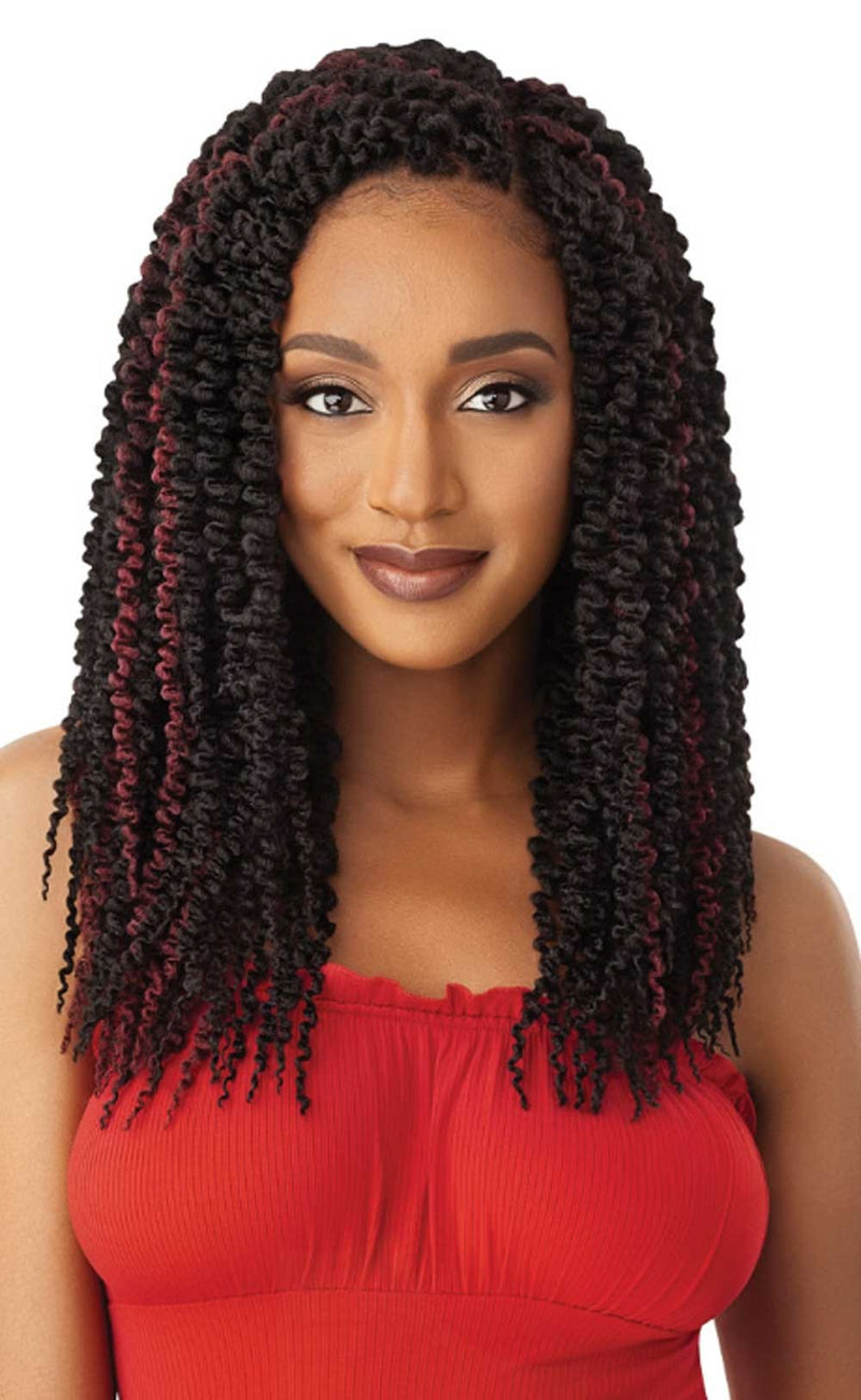 Outre X-Pression Twisted-Up Crochet Braid - Twisted Out Wavy Bomb Twist 14" - Elevate Styles