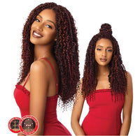 Thumbnail for Outre 4x4 Swiss Braid Lace Front Wig Boho Passion Waterwave 22