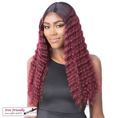 Its a Wig HD Lace Front Wig Crimped Hair 3 - Elevate Styles
