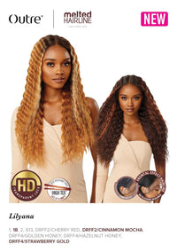 Thumbnail for Outre Melted Hairline Collection HD Swiss Lace Front Wig Lilyana - Elevate Styles