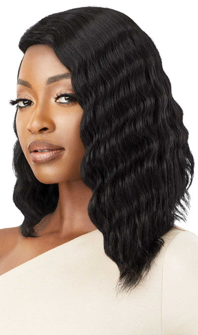 Outre Synthetic Crimp Wave HD Transparent Lace Front Wig Safira - Elevate Styles
