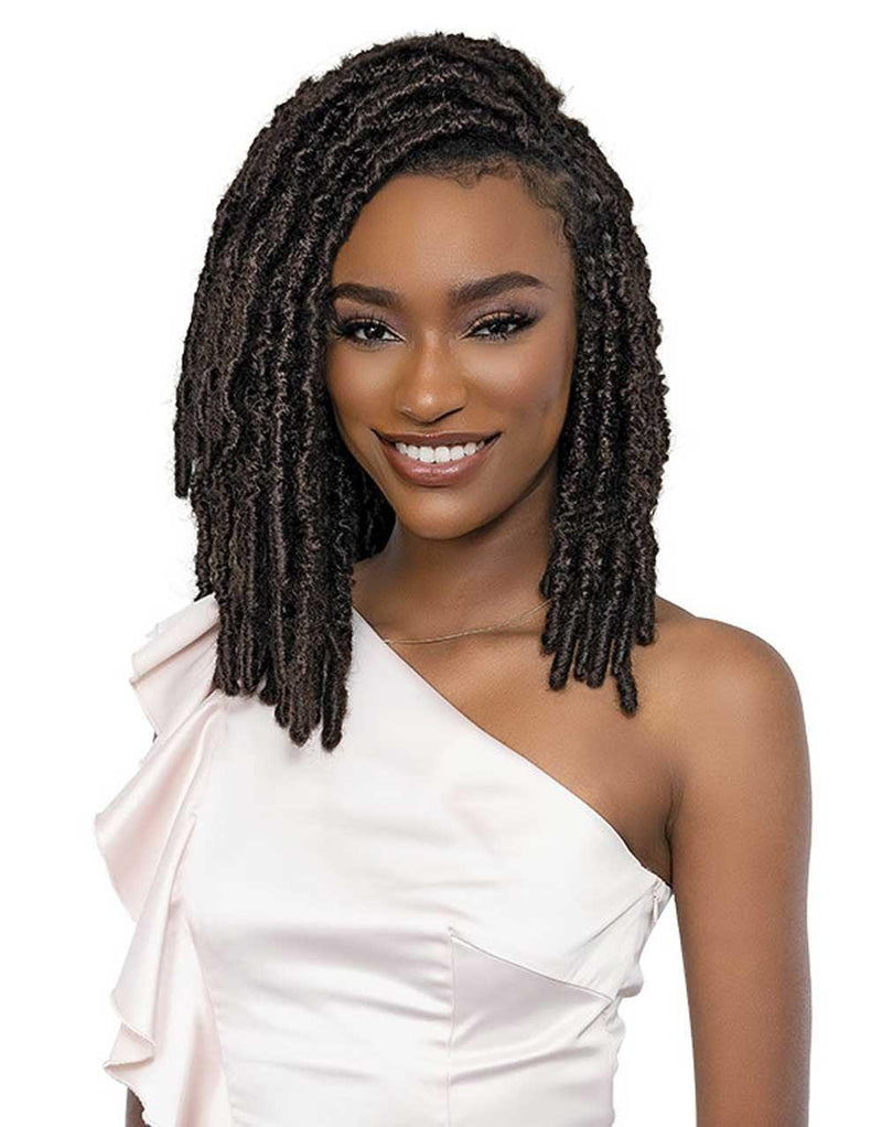 Janet Collection 3x Poetry Bob Butterfly Locs 3 Pcs 10" 12" 14" Crochet Braid 3XPOETRYL10 - Elevate Styles