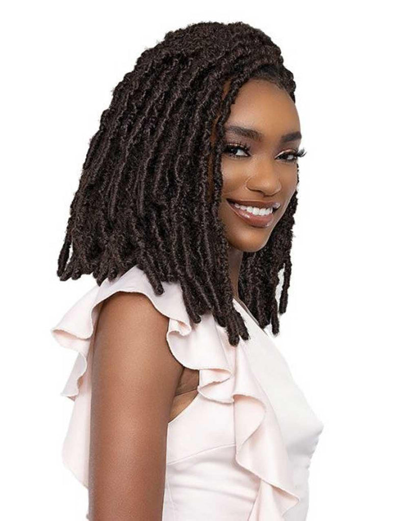 Janet Collection 3x Poetry Bob Butterfly Locs 3 Pcs 10" 12" 14" Crochet Braid 3XPOETRYL10 - Elevate Styles