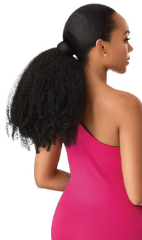 Thumbnail for Outre Premium Synthetic Natural Pretty Quick Ponytail Springy Afro - Elevate Styles