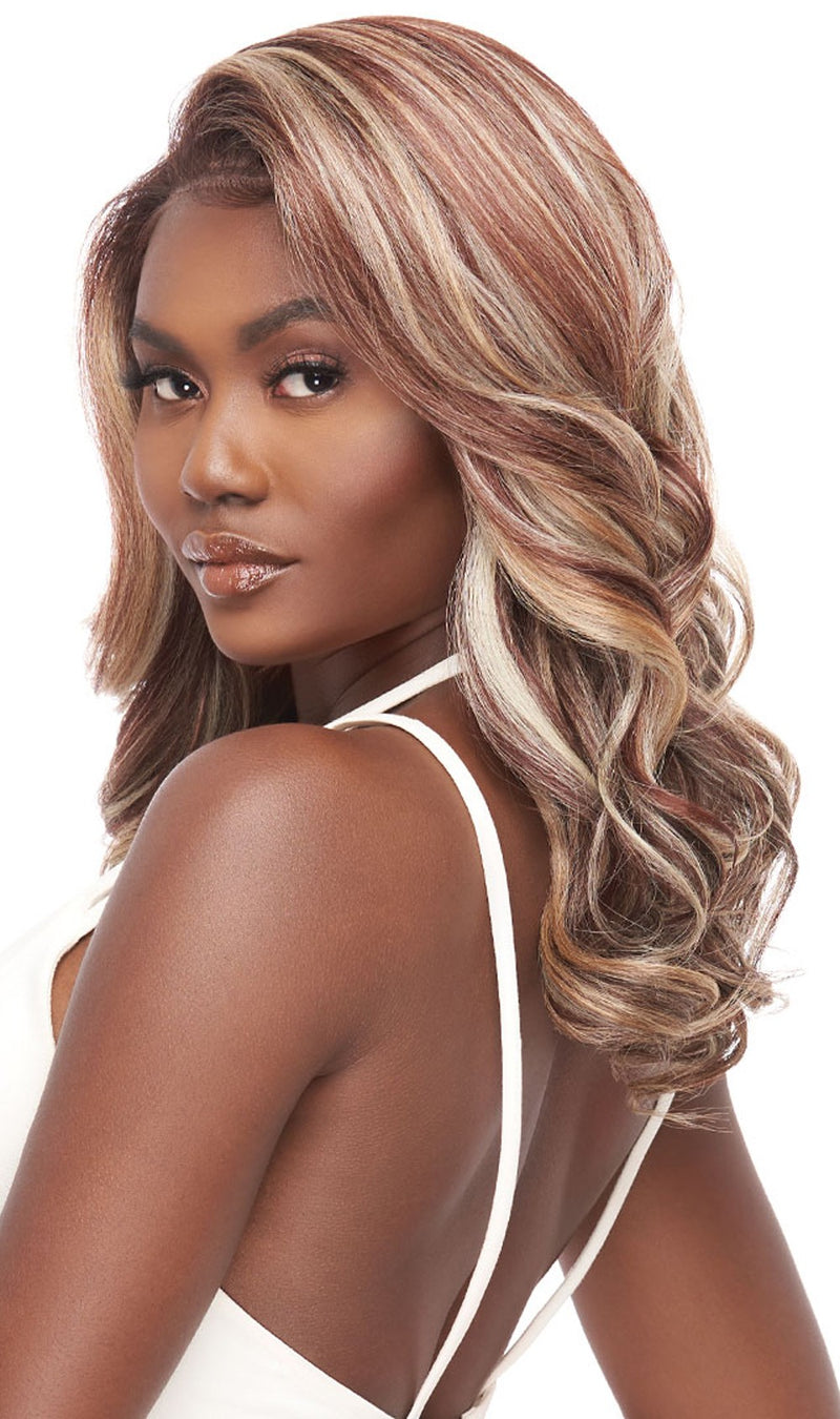 Outre Perfect Hairline FAUX SCALP HD Transparent 13"x 4" Lace Front Wig Ella - Elevate Styles