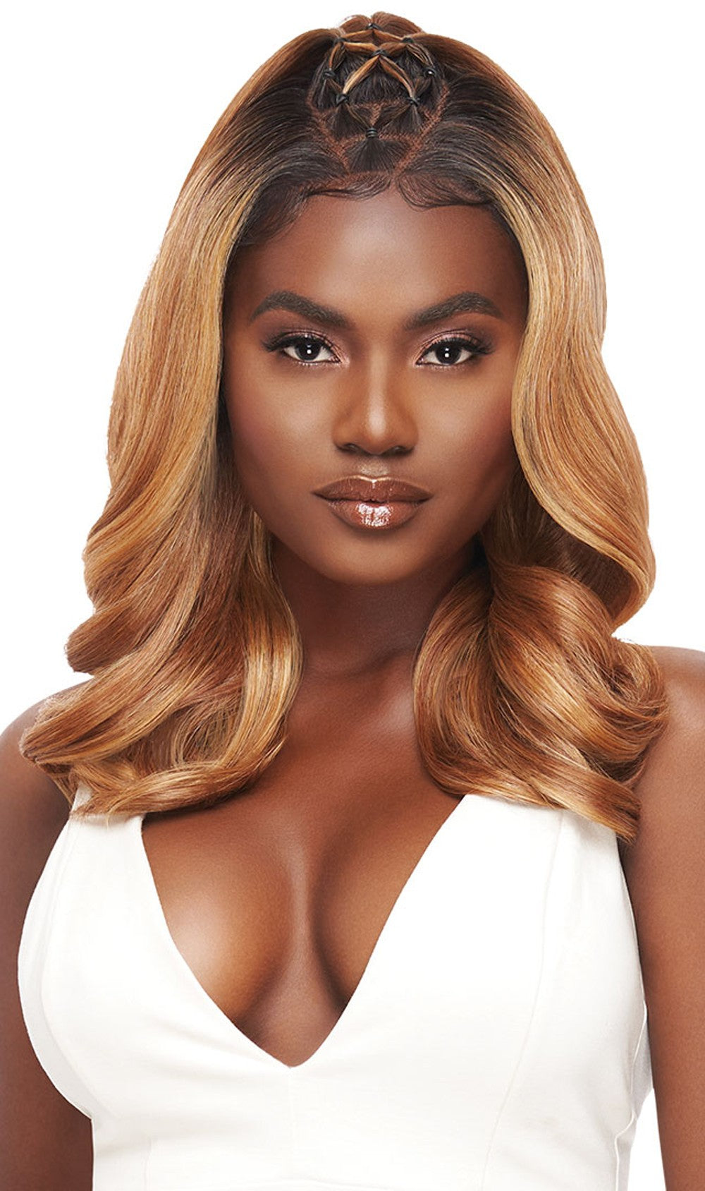 Outre Perfect Hairline FAUX SCALP HD Transparent 13"x 4" Lace Front Wig Ella - Elevate Styles