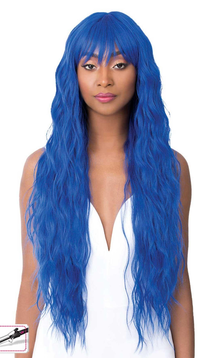 Its a Wig Long Wavy Ripple Water Lace Front Wig Angelica - Elevate Styles